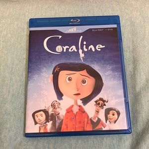 New - Coraline - Blue Ray DVD - 2 Disk Set!